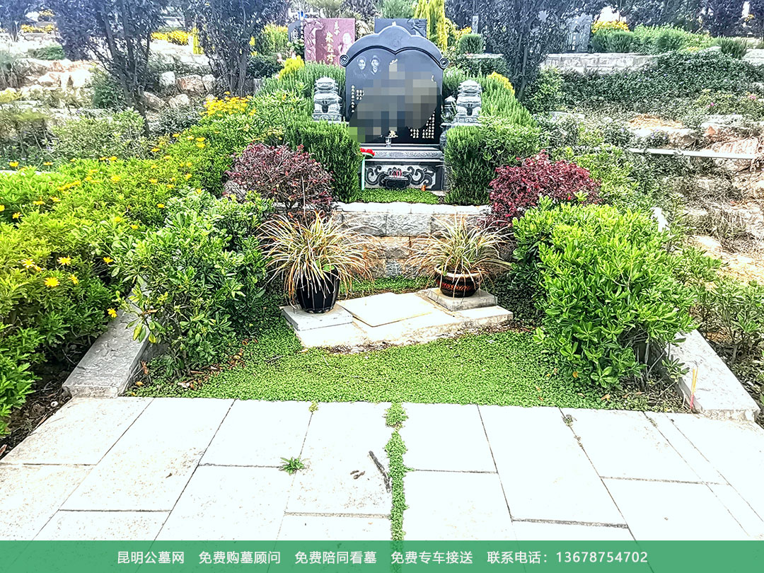 昆明青龙园公墓环境展示