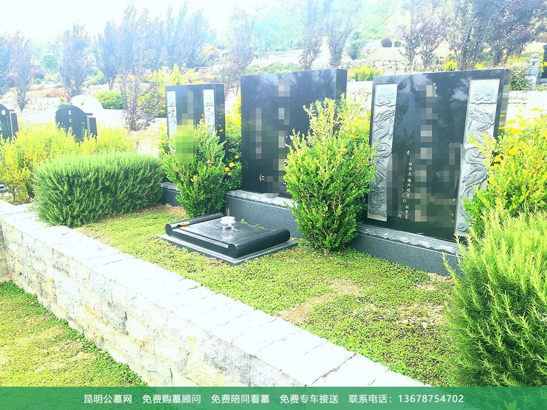 昆明青龙园公墓环境展示